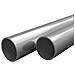 Tubi in Acciaio Inossidabile Rotondi 2 pz V2A 2m Ø48x1,8mm - Foto miniatura 1