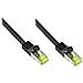 0.5m Cat7 S / FTP, RJ-45, RJ-45, Maschio / maschio, 10GBase-T, Cat7, S / FTP (S-STP)  - Foto miniatura 1
