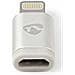 CCTB39901AL cavo di interfaccia e adattatore Apple Lightning USB Micro B Female Alluminio - Foto miniatura 2