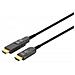 355537 Cavo Hdmi 50 M Hdmi Tipo A (standard) Hdmi Tipo D (micro) Nero - Foto miniatura 3