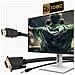 Cavo Hdmi A Vga Maschio E Connettore Jack 3,5 Mm Qualità Full Hd 1,8m Nero - Foto miniatura 5