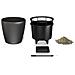 Fioriera Tavolo Classico Ls 21 All-in-one Carbone Metallizzato - Foto miniatura 2