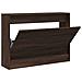 Scarpiera Rovere Marrone 80x21x57 Cm In Legno Multistrato - Foto miniatura 1