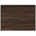 Scarpiera Rovere Marrone 80x21x57 Cm In Legno Multistrato - Foto miniatura 4