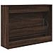 Scarpiera Rovere Marrone 80x21x57 Cm In Legno Multistrato - Foto miniatura 6