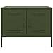 Tavolino da Salotto Verde Oliva 68x50x50,5 cm in Acciaio - Foto miniatura 5