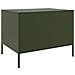 Tavolino da Salotto Verde Oliva 68x50x50,5 cm in Acciaio - Foto miniatura 9