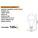 Lampadina Led 16 W Lampada Luce Calda 3000k E27 A70 - Foto miniatura 3