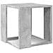 Tavolino Da Salotto Grigio Cemento 32x32x30cm Legno Multistrato - Foto miniatura 2