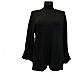 Maglione Donna A Girocollo Nero L - Foto miniatura 4
