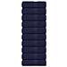 Asciugamani Ospiti 10pz Blu Marino 30x50cm 360 G /m 100% Cotone - Foto miniatura 1
