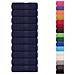 Asciugamani Ospiti 10pz Blu Marino 30x50cm 360 G /m 100% Cotone - Foto miniatura 2