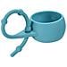 Pinza Per Palline Da Golf In Silicone Con Accento Riflettente Blu - Foto miniatura 2