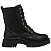 Lace Boot Black Gold Stivali Sintetico E Tessile Scarpe Donna Nero Eu 40, 1-25906-41 048 - Foto miniatura 2