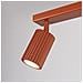 Lampada Da Soffitto Karbon 2 Rosso Ocra Sl. 1637 - Minimalista Lampada Da Soffitto Ocra Rossa 16.5x30x6.5 Cm - Foto miniatura 6