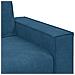 Divano Sedia Blu 60 cm Velluto - Foto miniatura 5