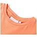 Maglietta Bambina Maniche Arancione Neon 128 - Foto miniatura 3
