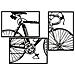 Decorazione In Metallo Bicicletta - Multicolore - Metallo - 40x1,3x60 Cm - Foto miniatura 1