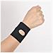 Supporto Per Polso Sportivo Per Fitness E Recupero Dagli ortuni Black M - Foto miniatura 2