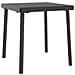 Lettini 2 pcs con Ruote e Tavolo Marrone in Polyrattan - Foto miniatura 6