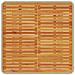 Set da Pranzo da Giardino 3 Pezzi con Cuscini Beige in Rattan Sintetico e Acacia - Foto miniatura 9