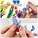 Adesivi Per Diario Fai-da-te Amore Di Farfalla - 40 Pezzi In Pet Trasparente Blue - Foto miniatura 3