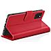 Custodia A Portafoglio Per Samsung A31 Con Supporto E Linguetta Magnetica, Rosso - Foto miniatura 4