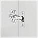 Mobile per lavabo da bagno TULUM Bianco lucido 60 x 34 x 63 cm - Foto miniatura 9