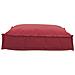 Cuscino per seduta pallet Rosso Vino 70 x 70 x 12 cm - Foto miniatura 3