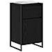 Credenza Rovere Nero 81 x 36 x 150.5 cm Legno multistrato - Foto miniatura 3