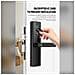 Serratura Intelligente Wifi Tuya Con Spioncino, Impronta Digitale, Password E Chiave Per Porte Interne In Legno - Foto miniatura 6