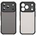 Custodia Magnetica Nera Opaca Compatibile Con Iphone 17 Pro Max - Antiurto, Anti-impronta - Foto miniatura 2