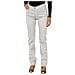 Pantaloni Lunghi Donna In Tessuto Stretch Vestibilità Regolare 6y5j18-5n0rz - Foto miniatura 1