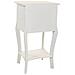 Comodino In Legno Con 2 Cassetti, Dimensioni 38x31,3x71 Cm. - Foto miniatura 4