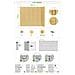 Frangivista In Pvc Viso, Lunghezza 8 M X Altezza 1,5 M, Beige - Foto miniatura 8
