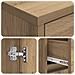 Mobile da Bagno Rovere Artigianale 35 x 36,5 x 85 cm - Foto miniatura 5