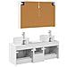 Set di mobili per il bagno 4 pcs Bianco - Foto miniatura 8