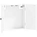 Armadio per Dartboard EDE Bianco 52,5 x 10,5 x 53,5 cm - Foto miniatura 3
