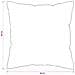 Cuscino FULDA 2 pz 40 x 40 cm 100% piuma d’oca e piumino Bianco - Foto miniatura 7