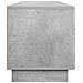 Supporto TV 179.5 x 34.5 x 40 cm Grigio Cemento - Foto miniatura 5