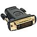 Cavo e Adattatore 7660P DVI-D HDMI A Maschio / femmina Colore Nero - Foto miniatura 1