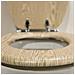 Sedile Wc A Chiusura Morbida Scaffold In Mdf Marrone 252022546 - Foto miniatura 8