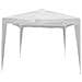 Gazebo 3 X 3 In Metallo Telo Bianco Per Esterno Giardino, Ristorante, Gelateria Bar Hotel Albergo - Foto miniatura 1