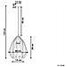 Lampada Da Soffitto In Metallo Nera Magra - Foto miniatura 34