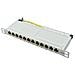 vers Panello Patch 10'', Cat. 6a, Schermato, 0,5 U, 12 Porte, Grigio Grigio - Foto miniatura 2