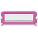 Sponde Letto Per La Sicurezza Dei Bambini 2 Pz Rosa 102x42 Cm - Foto miniatura 4