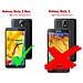 Custodia Compatibile Con Samsung Galaxy Note 3 Neo In Blu Scuro Nero - Coperchio Protettiva Con Chiusura Magnetica, Funzione Stand E Tasca Per Le Carte - Foto miniatura 2