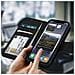 Custodia Iphone 12 Mini Porta Carte In Pelle Funzione Di Supporto Premium Nero - Foto miniatura 2