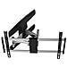 Supporto A Parete Per Monitor Tv 37-70"" Completamente Mobile, Estensibile, Orientabile, Orientabile, Inclinabile, Ruotabile, Ultrapiatto, Topline-464-s - Foto miniatura 2