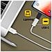 Adattatore Usb-c Femmina Verso Lightning Maschio Ricarica Sincronizzazione - Foto miniatura 3